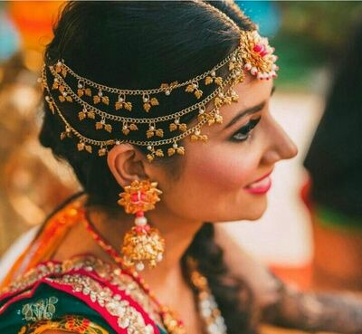 Kashmiri jewellery 2025 matha patti